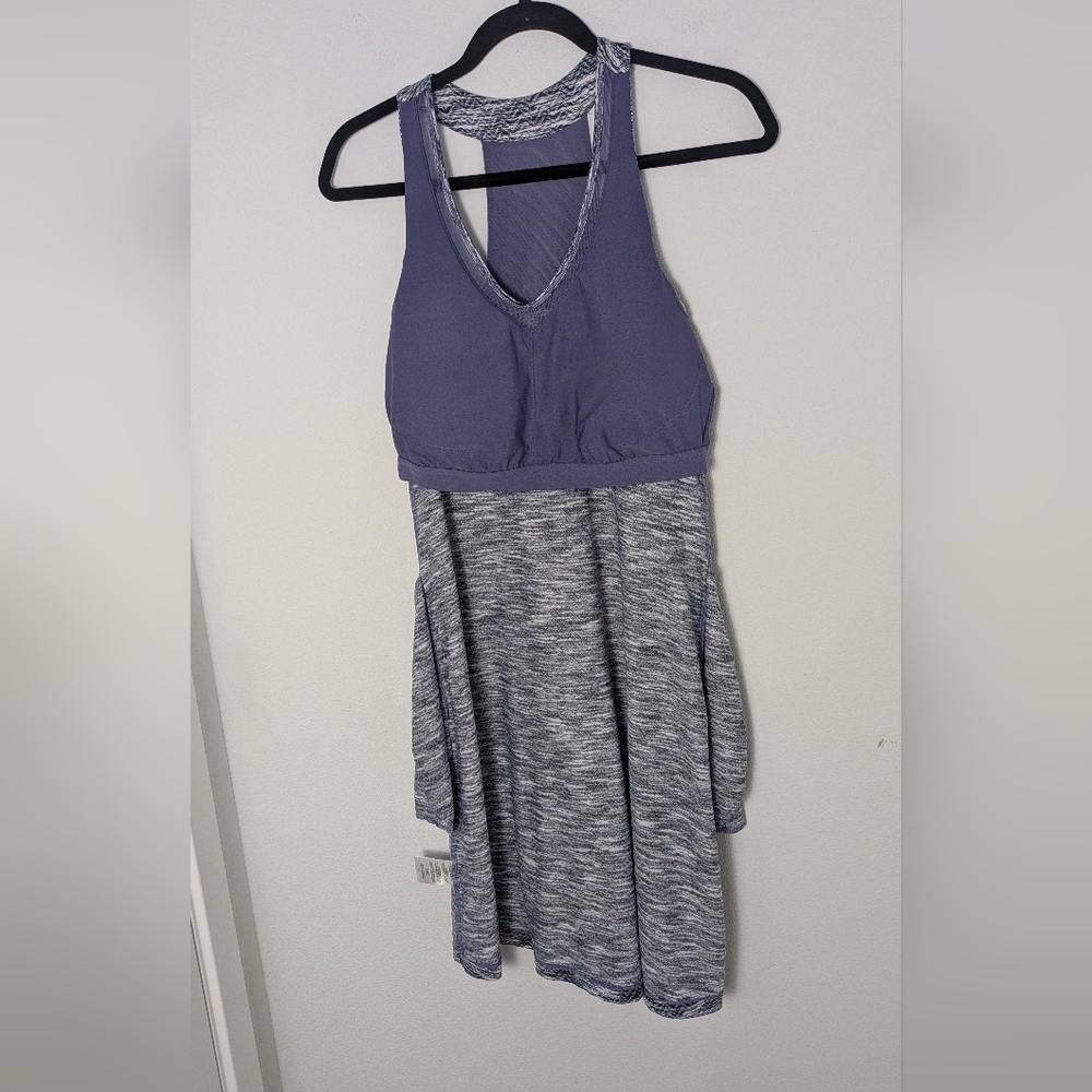 MPG Mondetta Golf Tennis Dress Activewear Purple Racerback Built-in Bra Sz M EuC - Picture 11 of 12